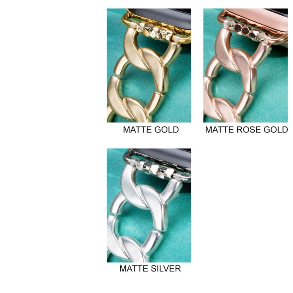 ✨LAST ONE✨Matte Chain Apple I-Watch Bracelet - Picture 7 of 7
